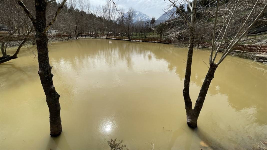 Yeşilgöz Gölü eski günlerine döndü: Depremlerde rengi değişmişti - Resim: 1